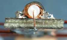 Closeup of Coax Connection